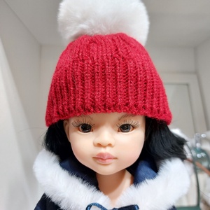 Paola Reina piros kötött sapka fehér bojttal - játék & sport - baba & babaház - babaruha, babakellék - Meska.hu Paola Reina piros kötött sapka fehér bojttal - játék & sport - baba & babaház - babaruha, babakellék - Meska.hu
