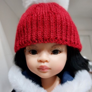 Paola Reina piros kötött sapka fehér bojttal - játék & sport - baba & babaház - babaruha, babakellék - Meska.hu Paola Reina piros kötött sapka fehér bojttal - játék & sport - baba & babaház - babaruha, babakellék - Meska.hu