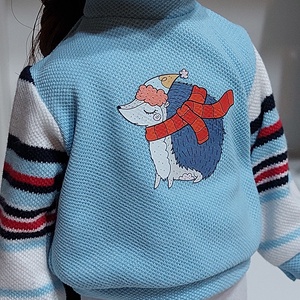 Paola Reina téli sünis hosszú ujjú pulcsis szett - játék & sport - baba & babaház - babaruha, babakellék - Meska.hu