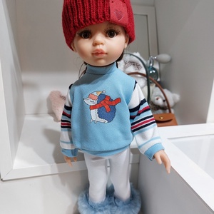 Paola Reina téli sünis hosszú ujjú pulcsis szett - Meska.hu