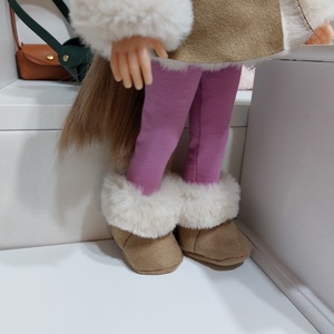 Paola Reina mogyoróbarna szőrmecsizma - Meska.hu