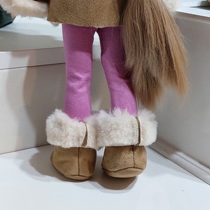 Paola Reina mogyoróbarna szőrmecsizma - játék & sport - baba & babaház - babaruha, babakellék - Meska.hu