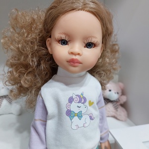 Paola Reina unikornisos pulcsis-szoknyás szett - játék & sport - baba & babaház - babaruha, babakellék - Meska.hu