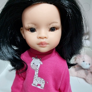 Paola Reina zsiráfos pulcsis-szoknyás szett - játék & sport - baba & babaház - babaruha, babakellék - Meska.hu