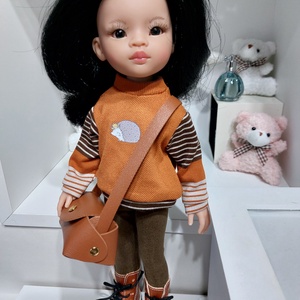 Paola Reina sünis hosszú ujjú pulcsis szett, Játék & Sport, Baba & babaház, Babaruha, babakellék, Varrás, MESKA