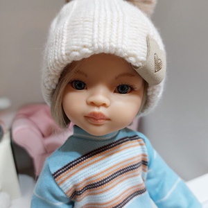 Paola Reina türkiz csíkos hosszú ujjú pulcsis szett, Játék & Sport, Baba & babaház, Babaruha, babakellék, Varrás, MESKA