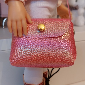 Paola Reina pink válltáska, Játék & Sport, Baba & babaház, Játékbaba, babakellék, Bőrművesség, MESKA