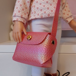 Paola Reina pink válltáska - játék & sport - baba & babaház - játékbaba, babakellék - Meska.hu