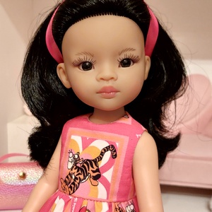 Paola Reina Micimackós mesemintás ujjatlan ruha - játék & sport - baba & babaház - játékbaba, babakellék - Meska.hu