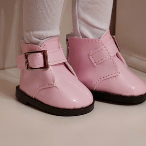 Paola Reina rózsaszín csatos bokacipőcske - játék & sport - baba & babaház - játékbaba, babakellék - Meska.hu