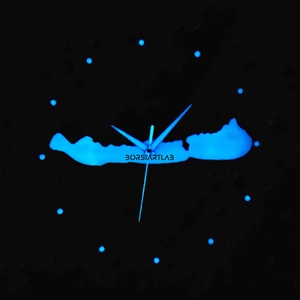 Műgyanta Balaton falióra, foszforeszkál, mangófa alap, világít. balcsi, nyár, óra, balaton szerelmeseinek, dekoráció, - otthon & életmód - dekoráció - fali és függő dekoráció - falióra & óra - Meska.hu
