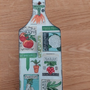 Vágódeszka üzenőfal - otthon & életmód - konyhafelszerelés, tálalás - konyhai dekoráció - konyhai dísz - Meska.hu