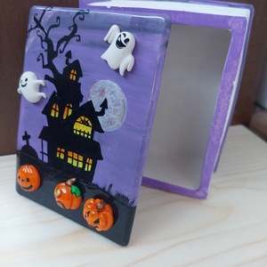 Bonbonier, Otthon & Életmód, Dekoráció, Halloween, Halloweeni dekoráció, Gipszöntés, Festett tárgyak, MESKA