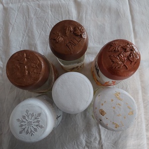 Üveg lámpás - otthon & életmód - dekoráció - asztal és polc dekoráció - díszüveg - Meska.hu