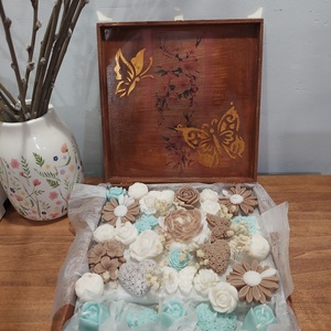 Illatviasz és gyertya box - Meska.hu