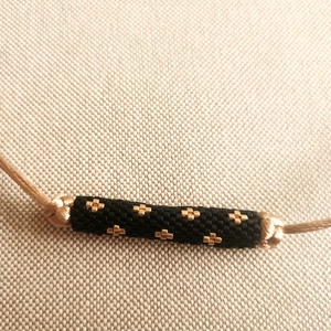 Éj királynője peyote nyaklánc - ékszer - nyaklánc - gyöngyös nyaklánc - Meska.hu