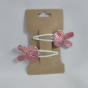 Nyuszis hajcsat, Ruha & Divat, Hajdísz & Hajcsat, Hajcsat & Hajtű, Dekorgumi, MESKA