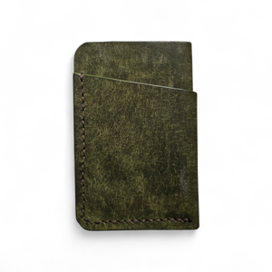 Minimalista bőr kártyatartó Xeno - oliva pueblo - táska & tok - pénztárca & más tok - pénztárca - férfi pénztárca - Meska.hu
