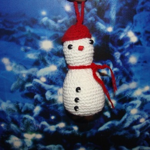 5 db Horgolt hóember csomagban, , Horgolás, MESKA