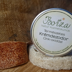 - Natúr -  Illatmentes Krémdezodor Cink-Oxiddal - 45 - ml, Szépségápolás, Dezodor & Parfüm, Kozmetikum készítés, Meska