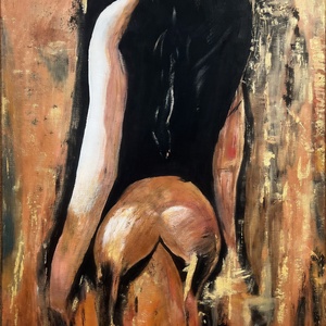 Szenvedélyes pillanat � Egyedi akril festmény, Művészet, Festmény, Akril, Festészet, MESKA