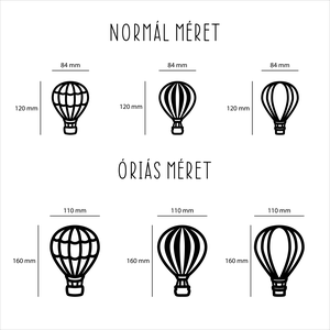 Felirat kiegészítő - Hőlégballonos dekoráció - otthon & életmód - babaszoba, gyerekszoba - babaszoba dekoráció - Meska.hu