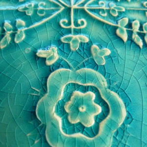 Szász kerámia kereszt -  - Meska.hu