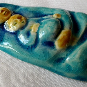  Türkiz Babba Mária, ősanya - művészet - Meska.hu