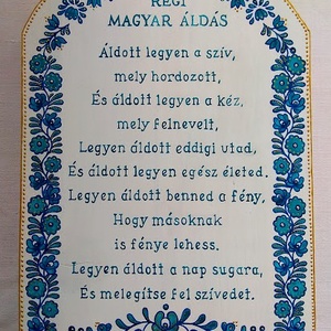 Régi magyar áldás - otthon & életmód - vallás - házi áldás - Meska.hu