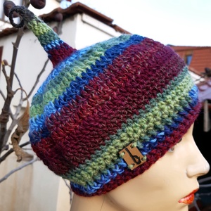 Manó (hagymácska) sapka  - ruha & divat - sál, sapka, kendő - sapka - Meska.hu