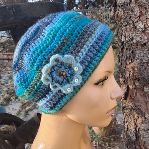 Horgolt sapka: IZMIR Kiárusítás! - ruha & divat - sál, sapka, kendő - sapka & sál szett - Meska.hu