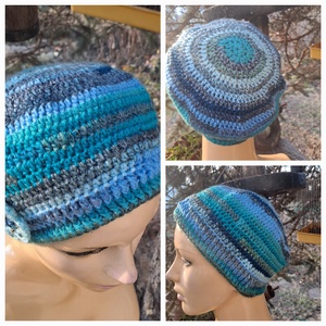 Horgolt sapka: IZMIR Kiárusítás! - ruha & divat - sál, sapka, kendő - sapka & sál szett - Meska.hu