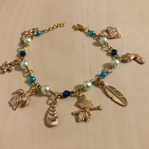 Charmie 003 - ékszer - karkötő - charm karkötő - Meska.hu