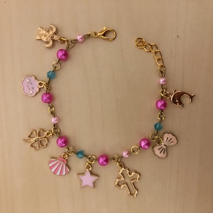 Charmie 004 - ékszer - karkötő - charm karkötő - Meska.hu