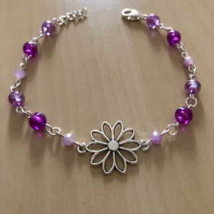 SilverDaisy 003 - ékszer - karkötő - charm karkötő - Meska.hu