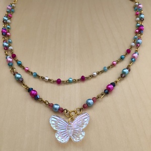 Fairytale G01 - ékszer - nyaklánc - gyöngyös nyaklánc - Meska.hu