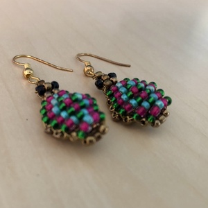 Turtle G01 - ékszer - fülbevaló - lógó fülbevaló - Meska.hu