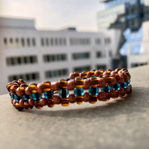 CandyCane 002 - ékszer - karkötő - gyöngyös karkötő - Meska.hu