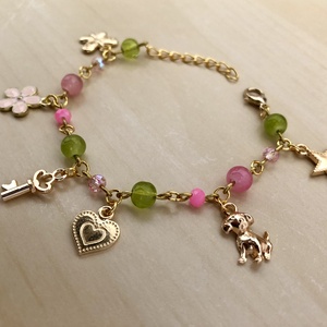 Charmie 005 - ékszer - karkötő - charm karkötő - Meska.hu