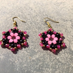 StarryNight 002 - ékszer - fülbevaló - lógó fülbevaló - Meska.hu