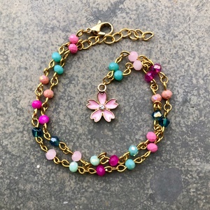 SpringFlower 002 - ékszer - nyaklánc - medálos nyaklánc - Meska.hu