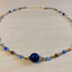 Lazurit G01 - ékszer - nyaklánc - medálos nyaklánc - Meska.hu