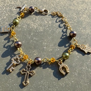 Charmie 009 - ékszer - karkötő - charm karkötő - Meska.hu