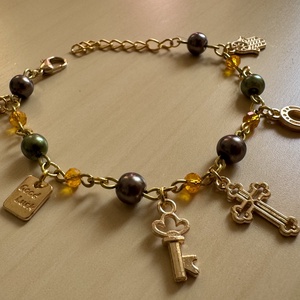 Charmie 009 - ékszer - karkötő - charm karkötő - Meska.hu