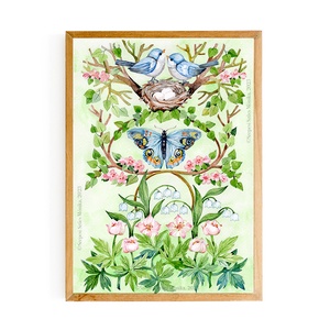 Tavaszváró - Print (Akvarell) - Meska.hu