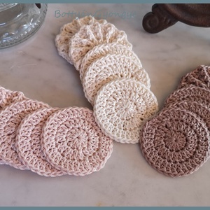 Arctisztító korong csomag, Szépségápolás, Arcápolás, Arctisztító korong, Horgolás, MESKA