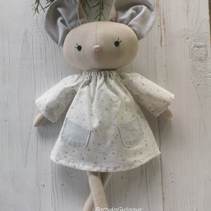 Öltöztethető baba / egér Akciós! - játék & sport - baba & babaház - öltöztethető baba - Meska.hu