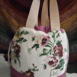 Kézimunka / projekt táska L méret - táska & tok - kézitáska & válltáska - belső rendező - Meska.hu