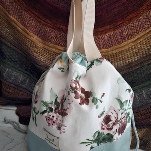 Kézimunka táska / projekt bag L méret - táska & tok - kézitáska & válltáska - belső rendező - Meska.hu