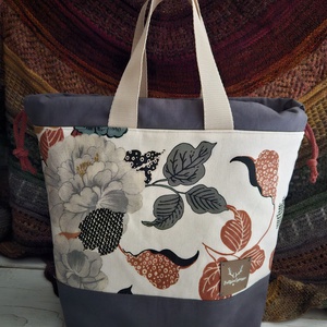 Kézimunka / projekt táska L méret - Meska.hu